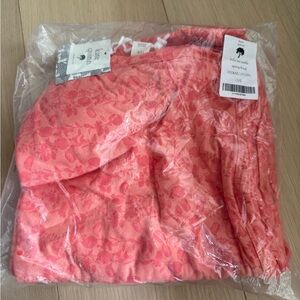 NWT kate quinn Lenzing modal spring floral double layer swaddle blanket